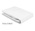 Jersey Spannbettlaken Boxspringbett Farbe Weiß #farbe_Weiß
