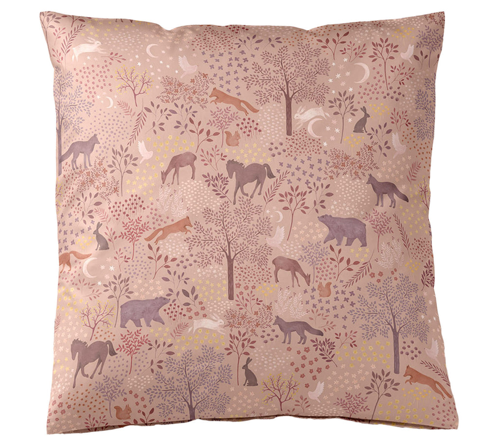 Satin Bettwäsche Dreamland in Rouge Freisteller Kissen