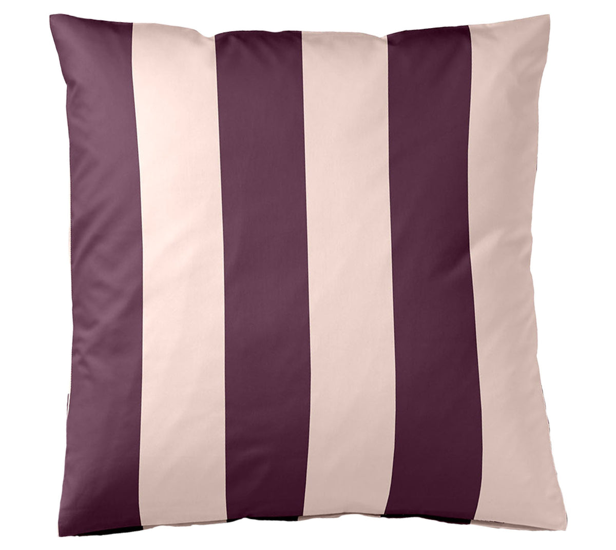 Satin Bettwäsche Duo in Rose-Wine Freisteller Kissen