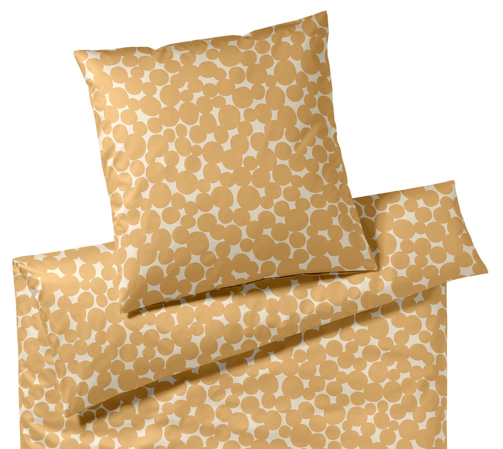 Satin Bettwäsche Pebbles in Scotch Kreise Freisteller #farbe_Pebbles Scotch