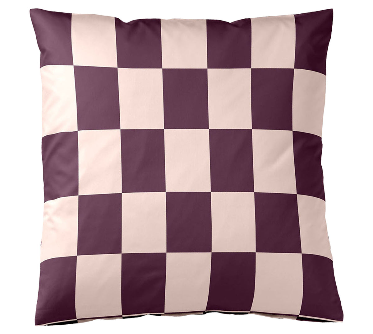 Satin Bettwäsche Plenty in Rose-Wine Freisteller Kissen