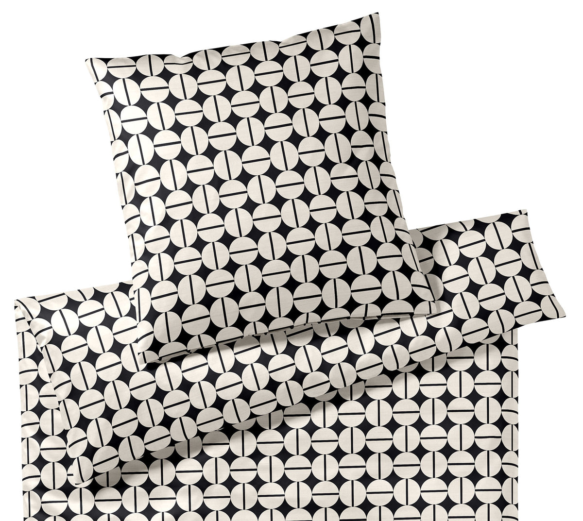 Satin Bettwäsche Soho in Graphit Kuller Freisteller #farbe_Soho Graphit