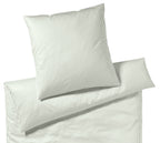 Satin Bettwäsche Hamburger Streifen in Pistazie Streifen Freisteller #farbe_Pistazie
