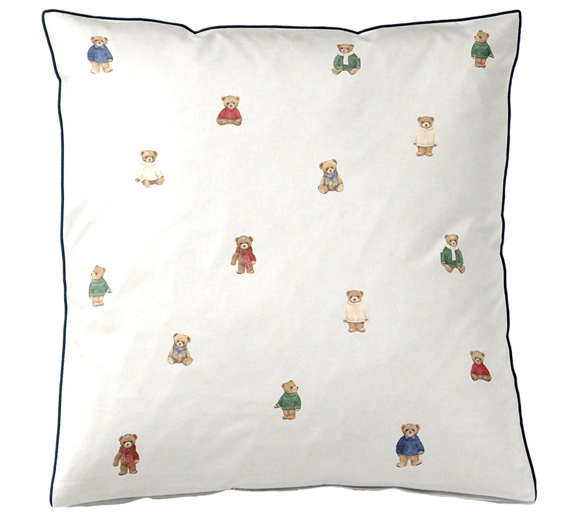 Satin Bettwäsche Teddy Bear in Natur Freisteller #farbe_Natur