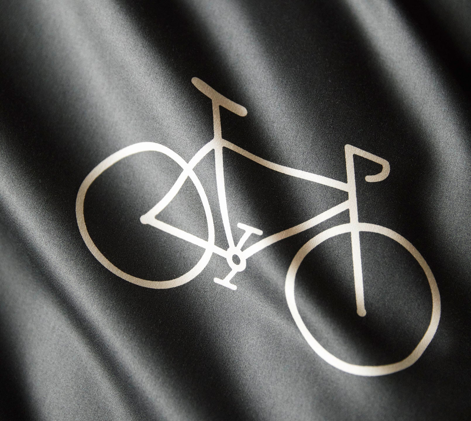 Satin Wende Bettwäsche Velo in Anthra Fahrrad Material #farbe_Velo Anthra