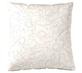 Satin Wende Bettwäsche Cats in Creme-Grau Freisteller Kissen