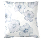 Seiden Satin Bettwäsche Devine in Bleu Freisteller Kissen #farbe_Bleu