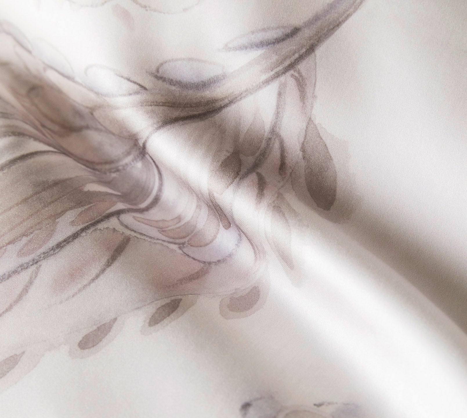 Seiden Satin Bettwäsche Grandezza in Ecru Paisleymuster Material #farbe_Grandezza Ecru