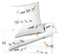 Seiden Satin Bettwäsche Parade in Weiß Tiermotive Freisteller #farbe_Weiß