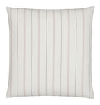 Softflanell Bettwäsche Cornwall in Creme Streifen Kissen #farbe_Creme