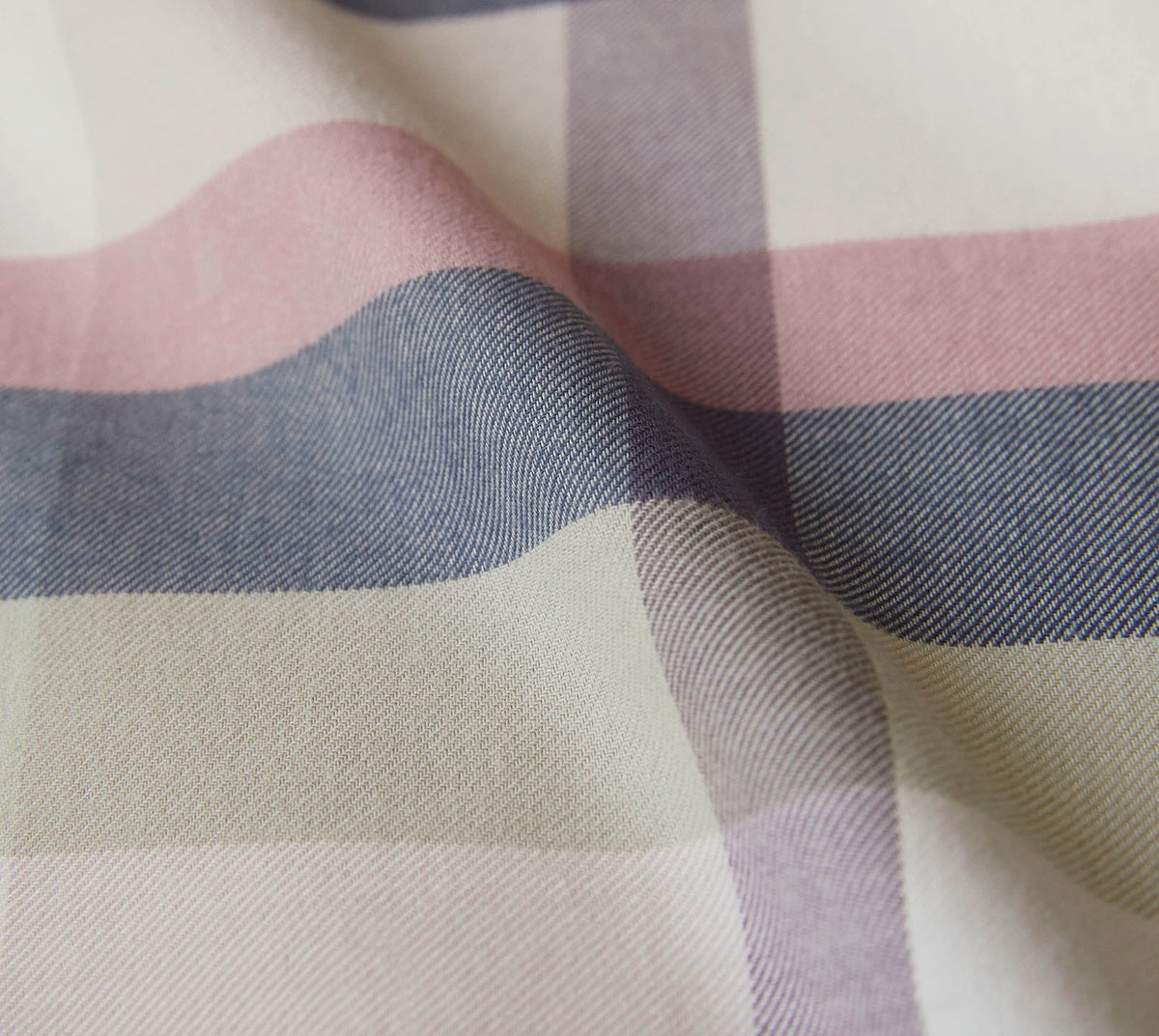 Softflanell Bettwäsche Darcy in Pistazie Karo Material #farbe_Darcy Pistazie