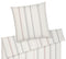 Softflanell Bettwäsche Edinburgh in Creme Streifen Freisteller #farbe_Creme