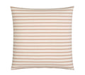 Softflanell Bettwäsche Inverness in Ziegel Streifen Kissen #farbe_Ziegel
