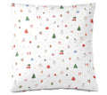 Softflanell Bettwäsche Joyful in Weiß Freisteller Kissen #farbe_Weiß