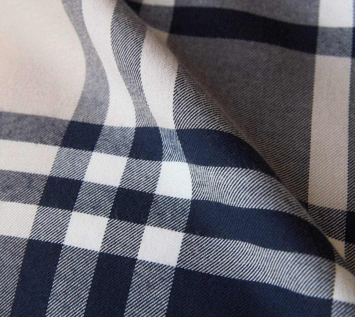 Softflanell Bettwäsche Manchester in Natur Karo Material #farbe_Manchester Natur