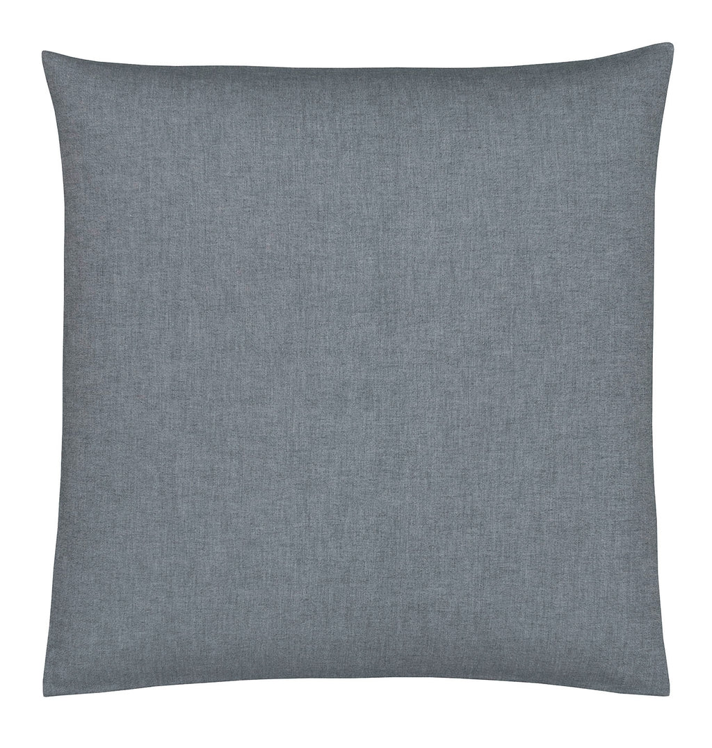Softflanell Bettwäsche Mono in Grau Uni Kissen #farbe_Grau