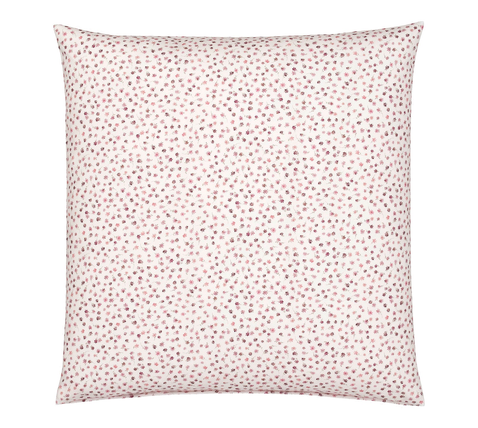 Softflanell Bettwäsche Preppy in Beere Blüten Kissen #farbe_Preppy Berry