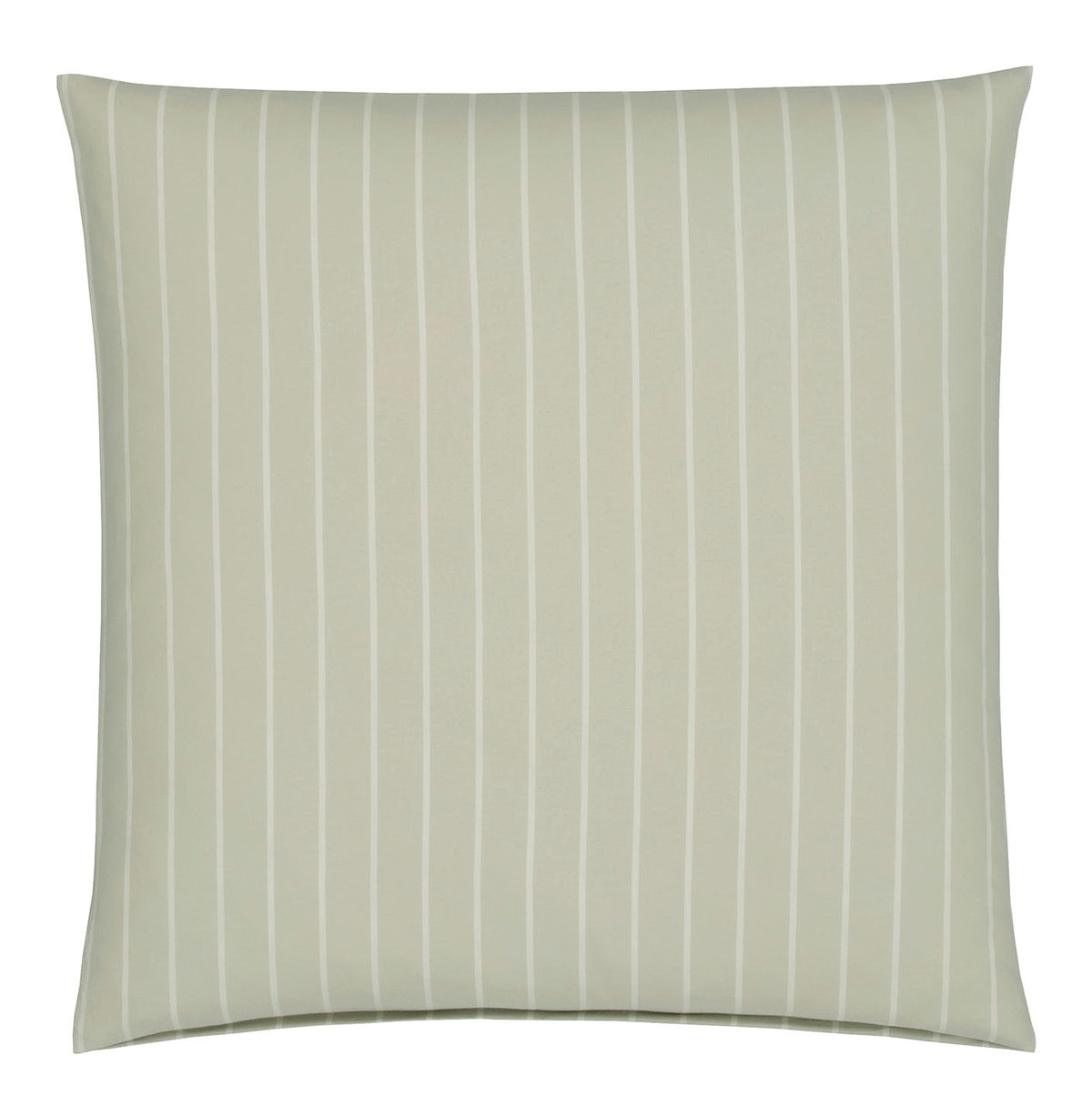 Softflanell Bettwäsche Winston in Pastellgrün Streifen Kissen #farbe_Winston Pastellgrün