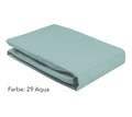 Jersey Spannbettlaken Farbe Blaugrün Aqua #farbe_Aqua 