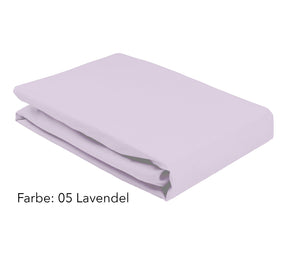 Jersey Spannbettlaken Farbe Lila Lavendel 