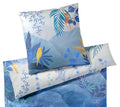 Satin Bettwaesche Fairytale in Blau Tiere Freisteller #farbe_Nachtblau Camel