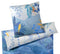 Satin Bettwaesche Fairytale in Blau Tiere Freisteller #farbe_Nachtblau Camel