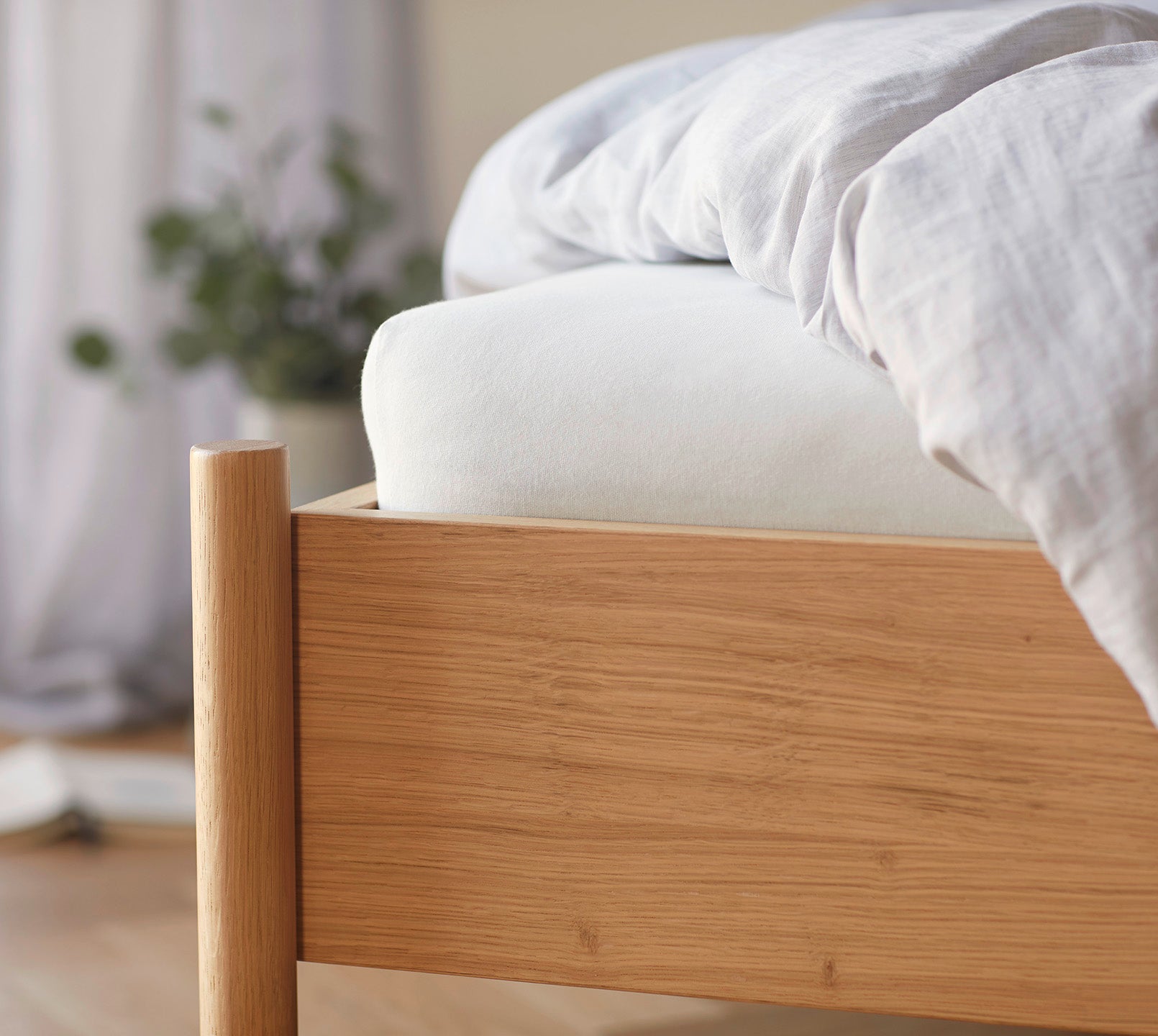 Softes Jersey Spannbettlaken Schlafzimmer